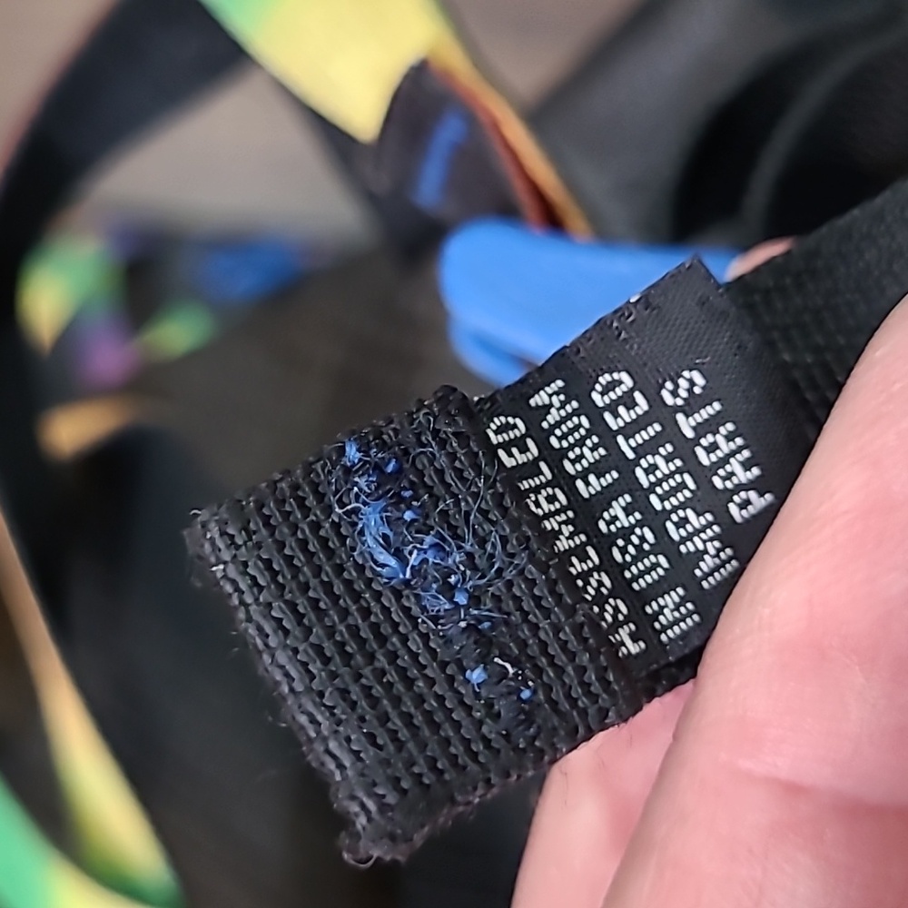 Chaco Cloud Sandals Pride Rainbow Strap M 11 - image 8